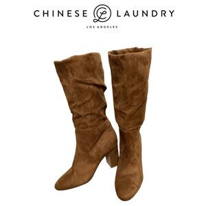 New. Chinese Laundry suede boots. Size 8 1/2. Retails $99